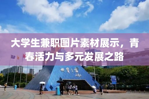 大学生兼职图片素材展示，青春活力与多元发展之路