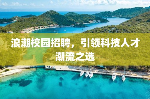 浪潮校园招聘，引领科技人才潮流之选