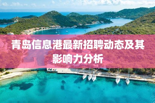 青岛信息港最新招聘动态及其影响力分析